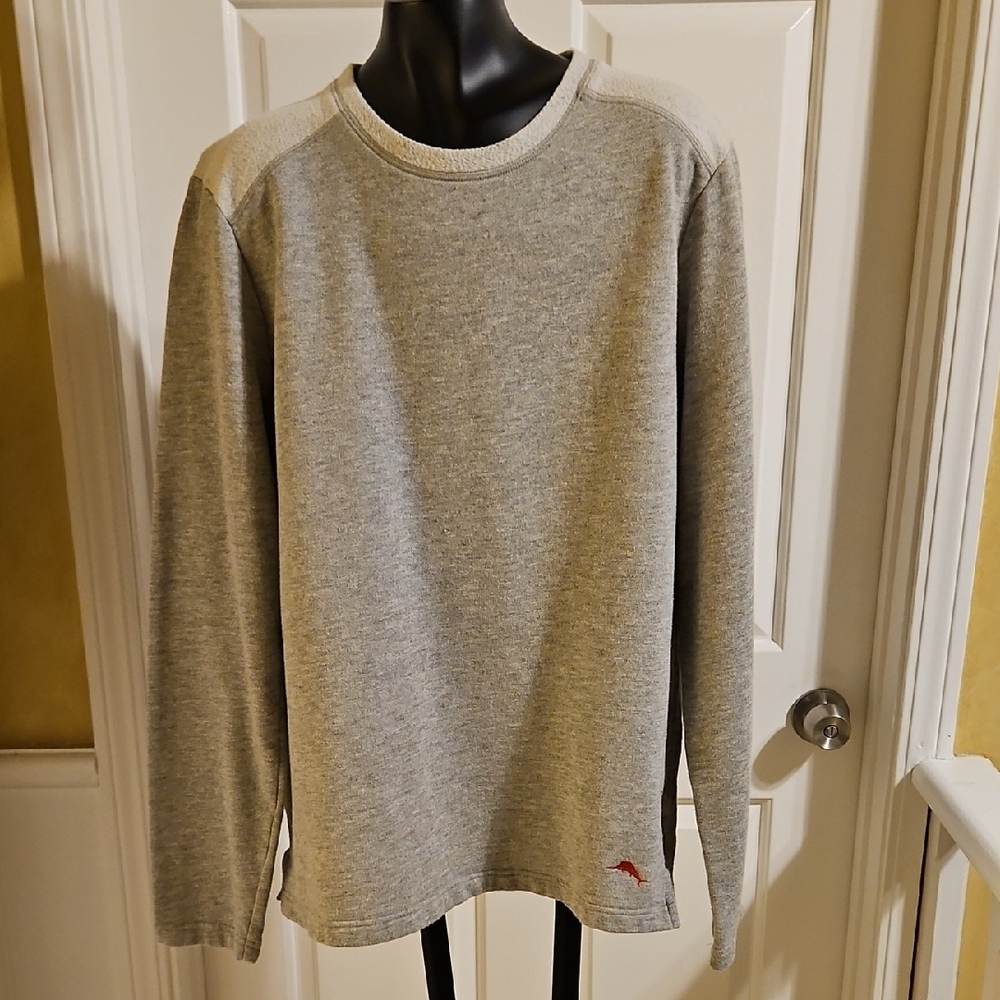 TOMMY BAHAMA Gray Sweater for Men - M